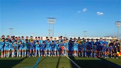 ĐT U20 Việt Nam thắng 4-0 trong trận đấu tập thứ hai tại Nhật Bản